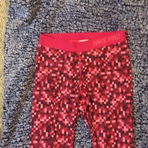 Multi color Nike pros